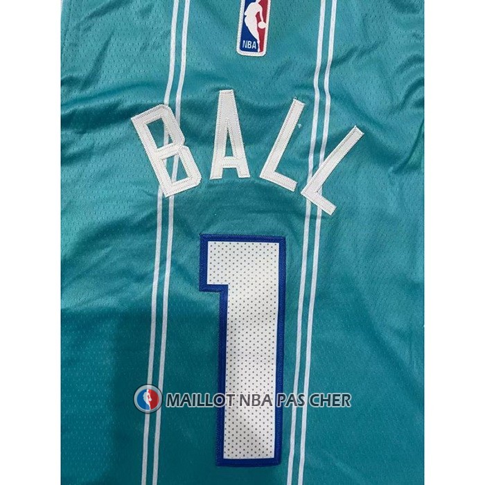 Maillot Enfant Charlotte Hornets Lamelo Ball NO 1 Icon 2022-23 Vert